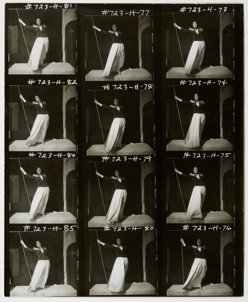 Horst P. Horst
Full de contactes de Gala
c. 1957